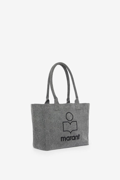 Bolso tote Yenky con cremallera de algodón lavado y logotipo Bolso tote Yenky con cremallera de algodón lavado y logotipo