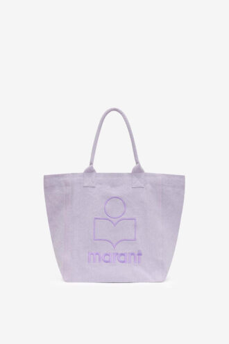 Bolso tote Yenky de algodón lavado con logotipo