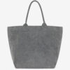 Bolso tote Yenky de algodón lavado con logotipo