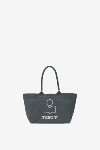 Bolso Yenky Zipped de algodón descolorido con logotipo