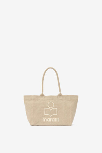 Bolso Yenky Zipped de algodón descolorido con logotipo