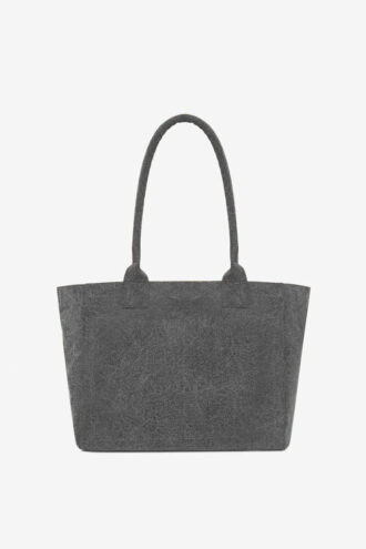 Bolso Yenky Zipped de algodón descolorido con logotipo
