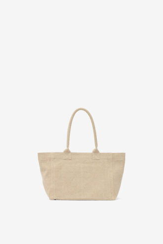 Bolso Yenky Zipped de algodón descolorido con logotipo