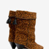 Botas Dalby de ante drapeado Botas Dalby de ante drapeado