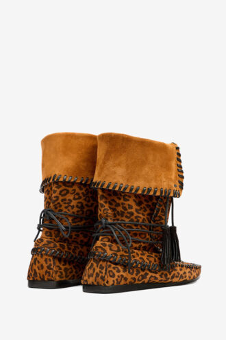 Botas de ante tejido Winki