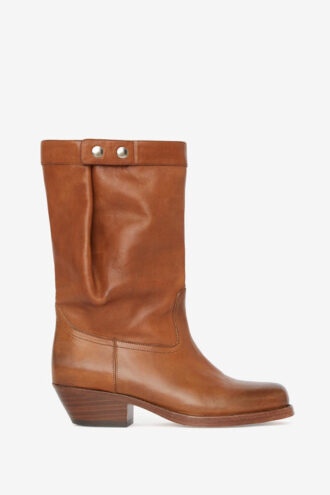 Botas de cuero estilo motero Ademe Botas de cuero estilo motero Ademe
