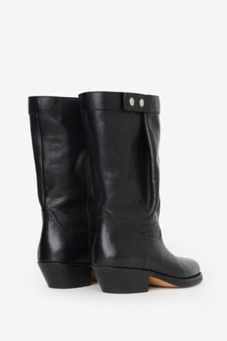 Botas de cuero estilo motero Ademe Botas de cuero estilo motero Ademe
