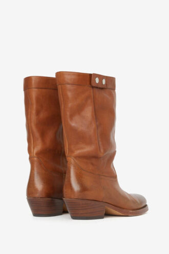 Botas de cuero estilo motero Ademe Botas de cuero estilo motero Ademe
