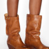 Botas de cuero estilo motero Ademe Botas de cuero estilo motero Ademe