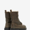 Botas de piel con forro de pelo Ghiso Botas de piel con forro de pelo Ghiso