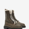 Botas de piel con forro de pelo Ghiso Botas de piel con forro de pelo Ghiso