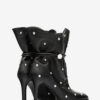 Botas de piel con tachuelas Lolya Botas de piel con tachuelas Lolya