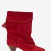 Botas de piel de becerro ante drapeada Dalby Botas de piel de becerro ante drapeada Dalby