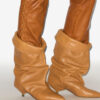 Botas de piel drapeadas Edrik Botas de piel drapeadas Edrik