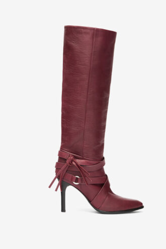 Botas de piel flexible Analui