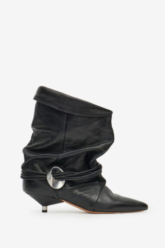 Botas drapeadas Edrika con joyas Botas drapeadas Edrika con joyas