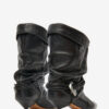 Botas drapeadas Edrika con joyas Botas drapeadas Edrika con joyas