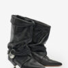 Botas drapeadas Edrika con joyas Botas drapeadas Edrika con joyas