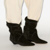 Botas Edoa de piel de becerro anteada Botas Edoa de piel de becerro anteada