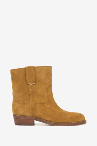Botas Lylie Camargue de piel de becerro anteada Botas Lylie Camargue de piel de becerro anteada