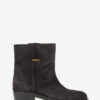 Botas Lylie Camargue de piel de becerro anteada Botas Lylie Camargue de piel de becerro anteada