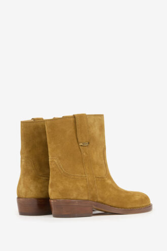 Botas Lylie Camargue de piel de becerro anteada Botas Lylie Camargue de piel de becerro anteada