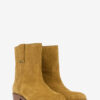 Botas Lylie Camargue de piel de becerro anteada Botas Lylie Camargue de piel de becerro anteada