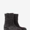 Botas Lylie Camargue de piel de becerro anteada Botas Lylie Camargue de piel de becerro anteada