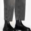 Botas militares de cuero Ceilee Botas militares de cuero Ceilee