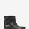Botas planas de charol Juoza