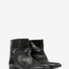 Botas planas de charol Juoza