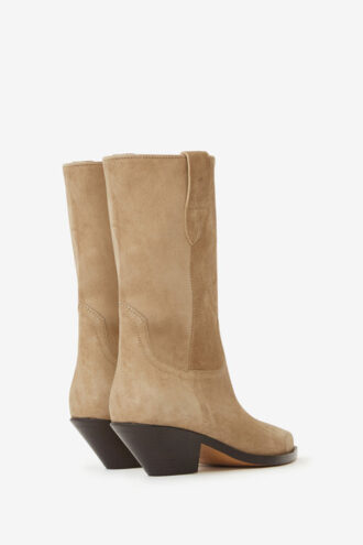 Botas vaqueras de ante de Dahope Botas vaqueras de ante de Dahope