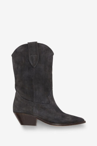 Botas vaqueras de piel de becerro anteada Duerto