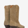 Botas vaqueras de piel de becerro anteada Duerto Botas vaqueras de piel de becerro anteada Duerto