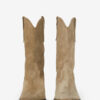 Botas vaqueras de piel de becerro anteada Duerto Botas vaqueras de piel de becerro anteada Duerto