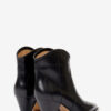 Botas vaqueras de tacón alto de piel Darizo Botas vaqueras de tacón alto de piel Darizo
