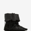 Botas Winki de piel trenzada y ante Botas Winki de piel trenzada y ante