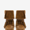 Botas Winki de piel trenzada y ante Botas Winki de piel trenzada y ante
