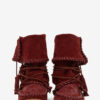 Botas Winki de piel trenzada y ante Botas Winki de piel trenzada y ante