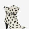 Botines de piel con lunares Lolya Botines de piel con lunares Lolya