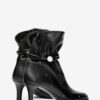 Botines de piel con tachuelas Forla Botines de piel con tachuelas Forla