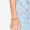 Brazalete Ory en latón con acabado dorado Brazalete Ory en latón con acabado dorado