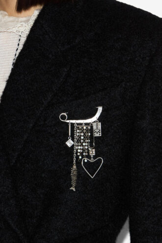 Broche Abby con colgantes
