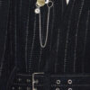 Broche Bonnnie con cadena y borlas Broche Bonnnie con cadena y borlas