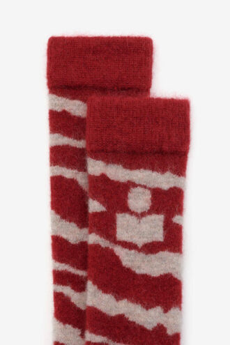 Calcetines con estampado de cebra Shona