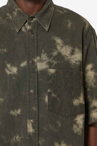 Camisa acolchada de cambray Tabilio