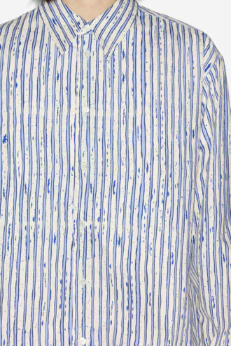 Camisa de algodón a rayas Cybilio Camisa de algodón a rayas Cybilio