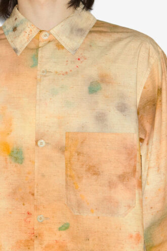 Camisa de algodón estampada Yacine