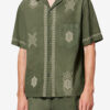 Camisa de gasa de algodón bordada Zekim