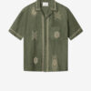 Camisa de gasa de algodón bordada Zekim